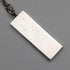 1977 British Sterling Silver Jubilee Ingot Pendant & Sterling Silver Chain, 40g, Troika Designs